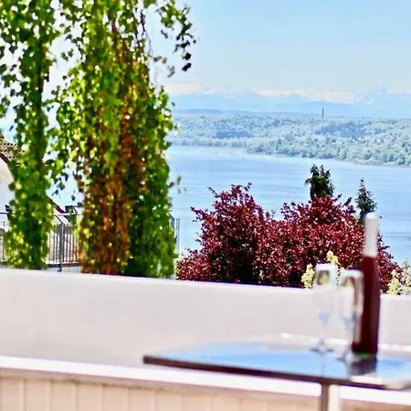 דירה Mit Seeblick Und Dachterrasse In אוברלינגן